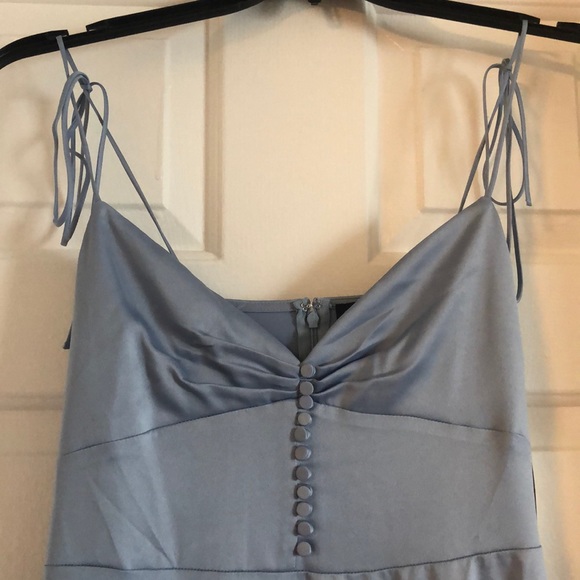 NEW! Danielle Bernstein Satin Midi Dress 😍🔥 - Picture 3 of 8